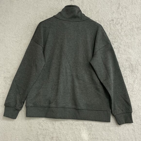 NWT Mondetta Women's L Heathered Full Zip Fleece Jacket - Picture 2 of 11